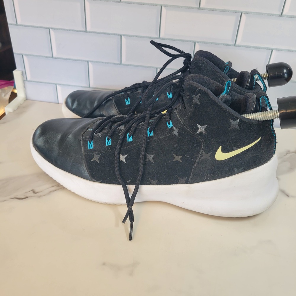 Nike Air Hyperfresh‎ Stars Sneakers Mens Size 12.5 811355-034 Black Shoes